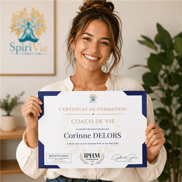 Devenir coach de vie avec SpiriVie Formations — formation certifiante IPHM en ligne