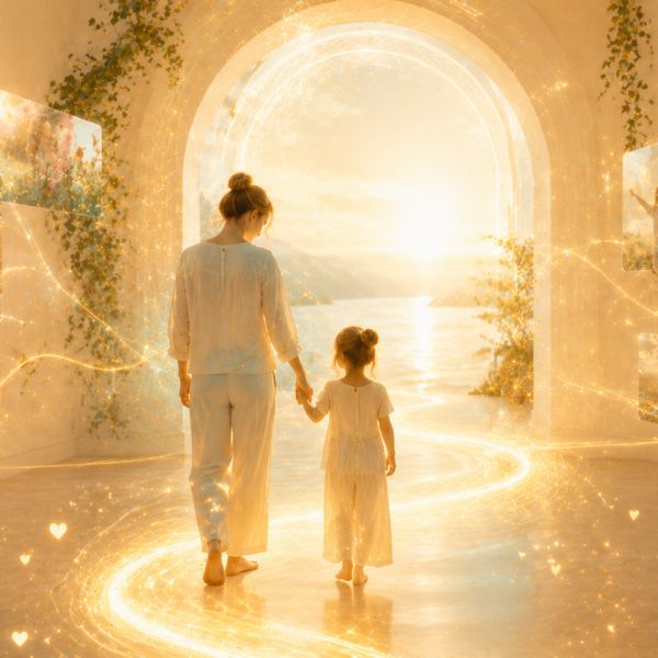 Méditation guidée pour retrouver votre enfant intérieur et ses ressources de joie et de spontanéité — deuxième dimension de la thérapie holistique enseignée par SpiriVie